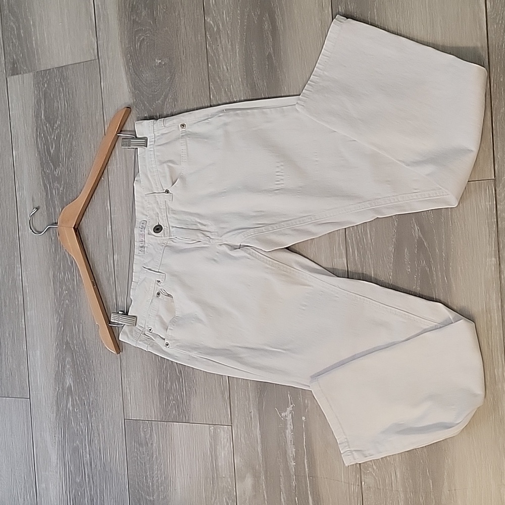 Angels Jeans- White ankle length- 9